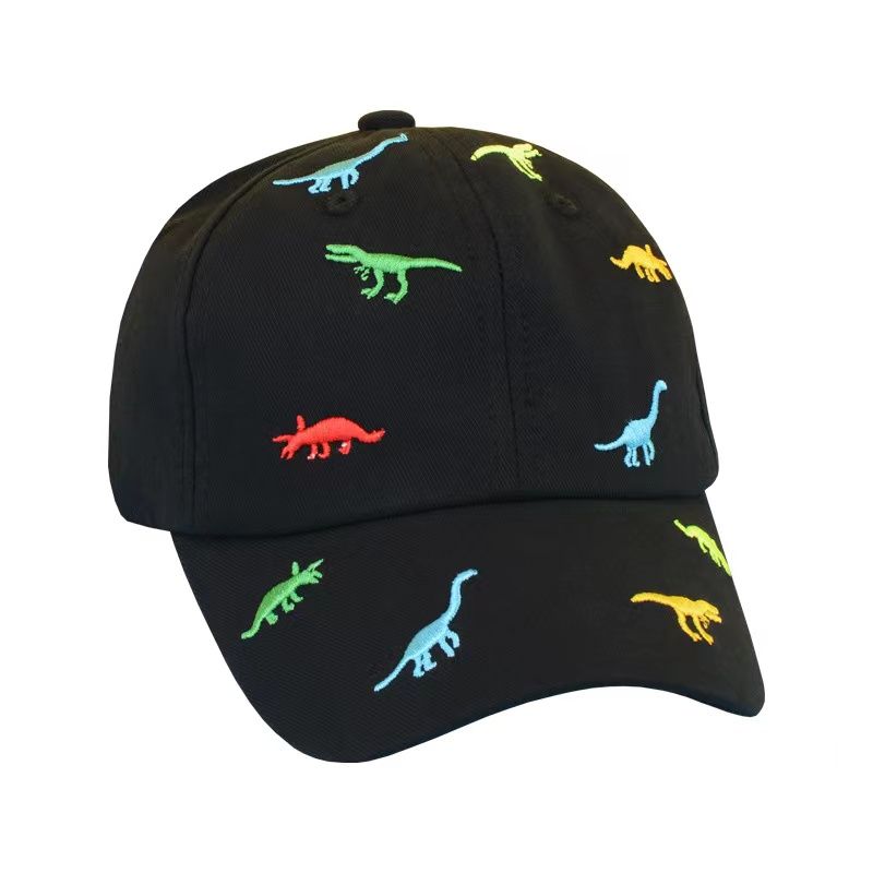 Barn Søt Dinosaur Broderi Baseball Cap Gutter Jenter