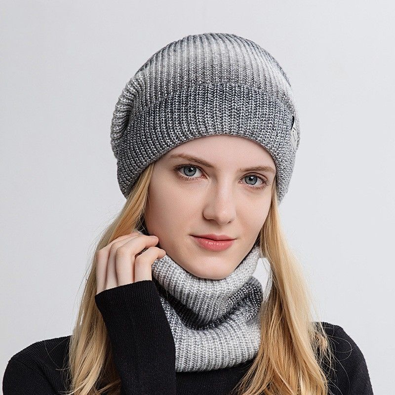 Vinter Dame Beanies Snood Sett- Lue- Beanie Lue-vinter Lue & Skjerf Jente Luer- Søt Myk Varm Lue