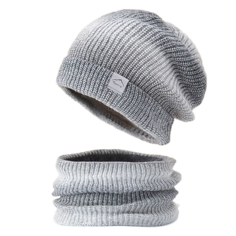 Vinter Dame Beanies Snood Sett- Lue- Beanie Lue-vinter Lue & Skjerf Jente Luer- Søt Myk Varm Lue