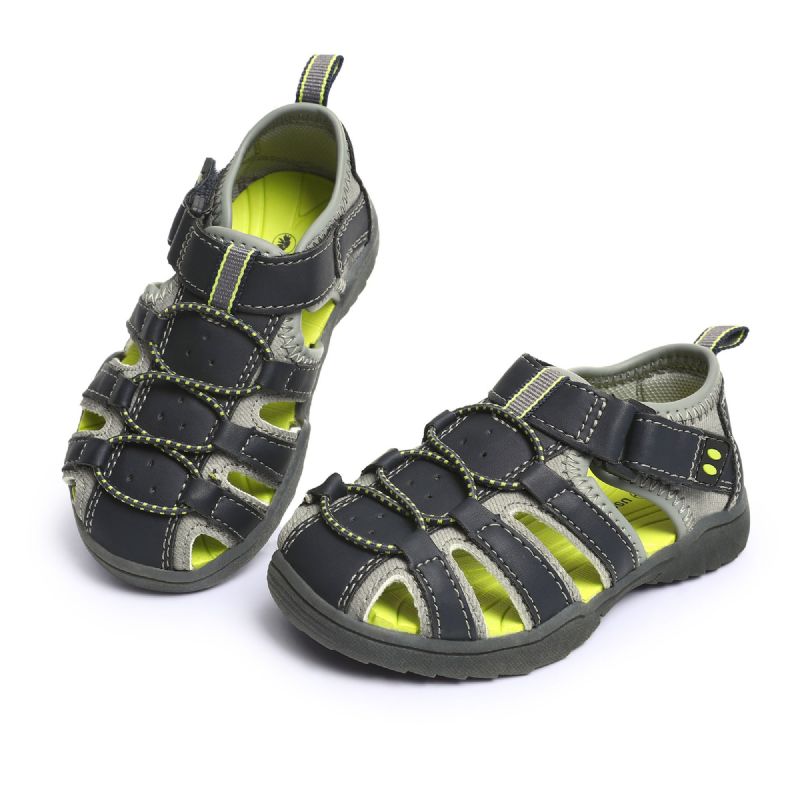 Guttesandaler Closed Toe Toddler Outdoor Sandaler