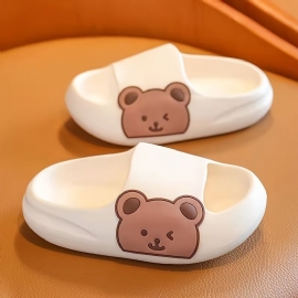 Unisex Sklisikre Tøfler Slides Med Bear Design