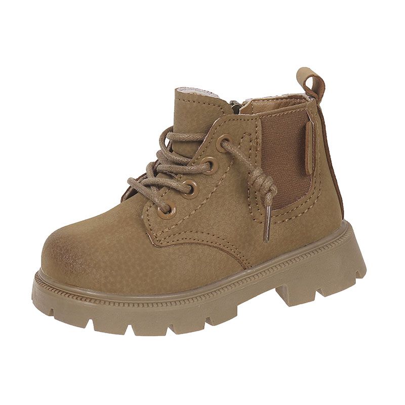 Høst Vinter Teddy Superfiber Chunky Toddler Jenter Gutter Boots Støvler