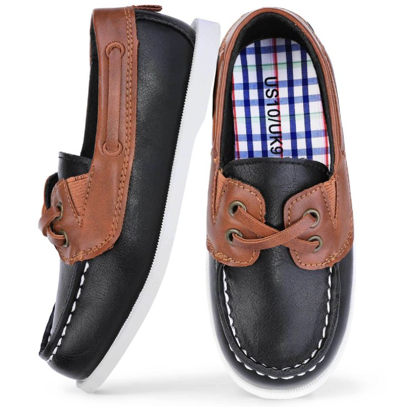 Toddler Gutter Dress Shoes Casual School Slip On Loafers