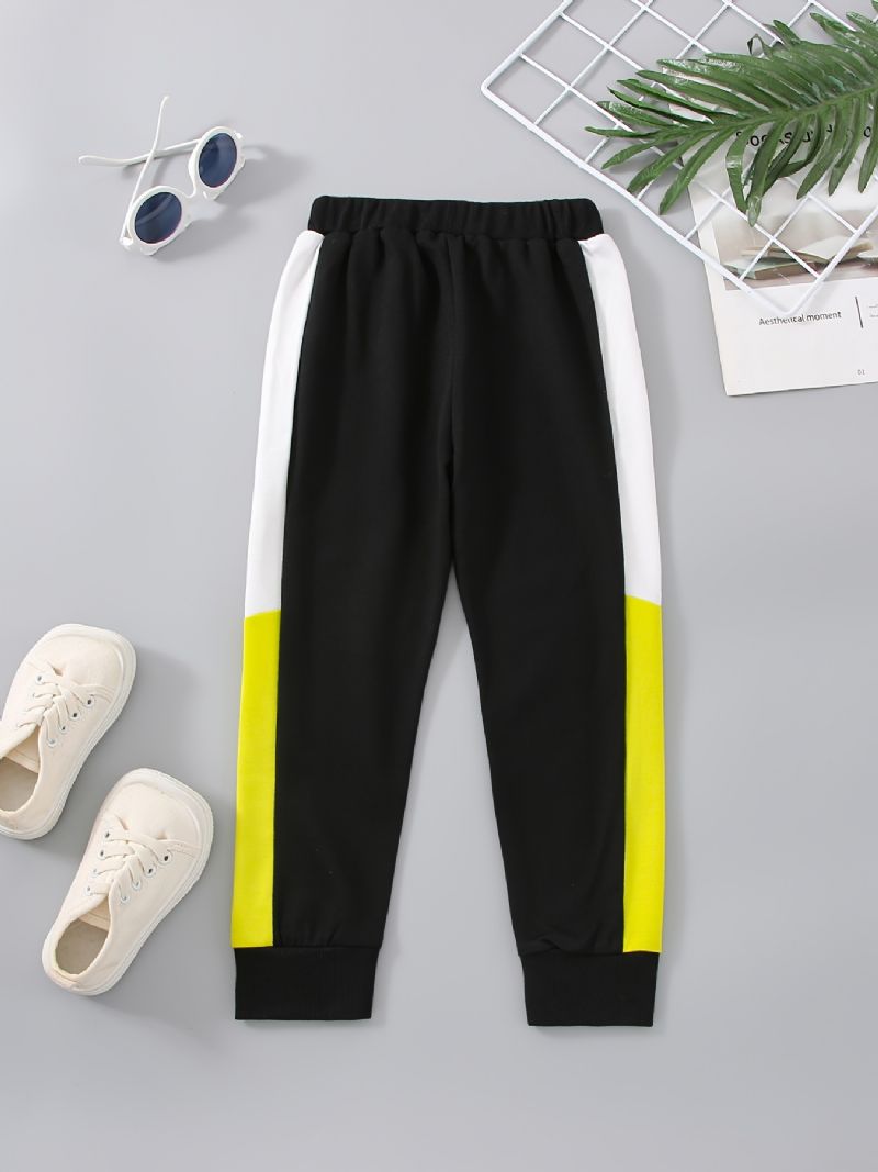 Gutter Casual Color Block-bukser