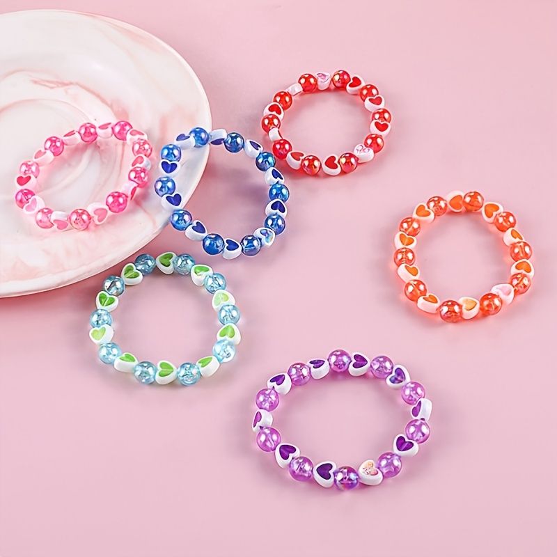 Jenter Love Beads Armbånd Bursdagsgave