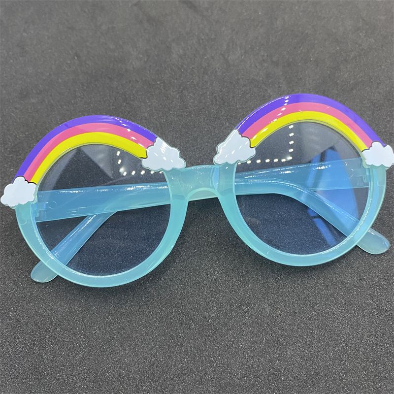 Kids Anti Ultraviolet Cartoon Rainbow Solbriller Gutter