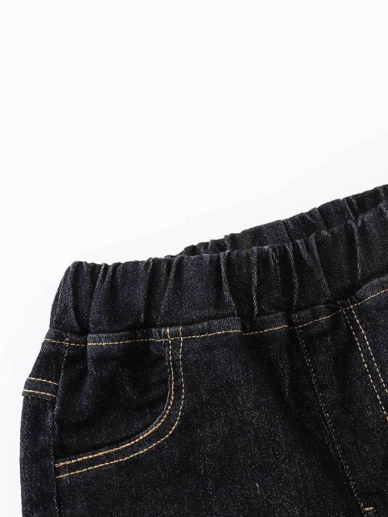 2023 Høst Vinter Nye Store Barn Denim Casual Jeans