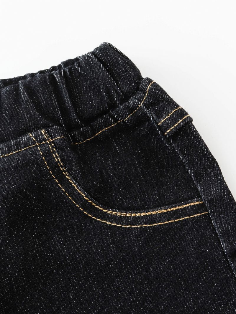 2023 Høst Vinter Nye Store Barn Denim Casual Jeans