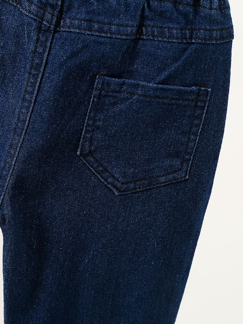 Jenter Enkel Motesløyfe Denim Flared Jeans