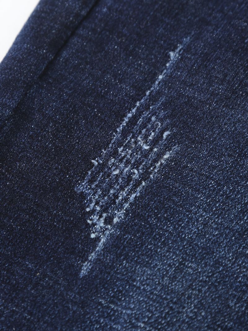 Jenter Flared Jeans Denimbukser Med Elastisk Linning