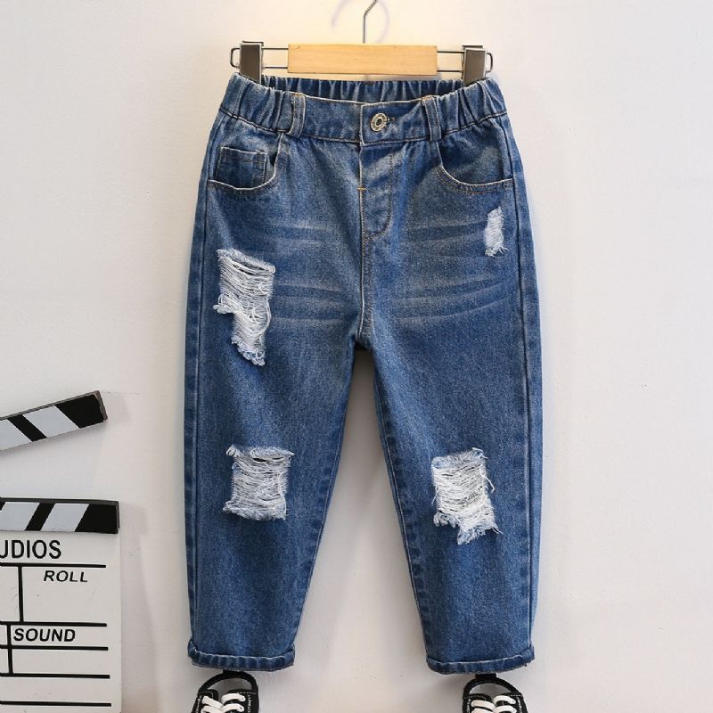 Rippede Jeans For Jenter