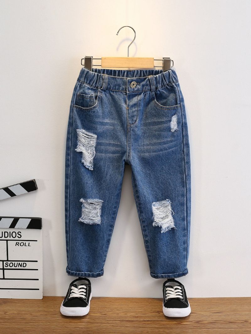 Rippede Jeans For Jenter