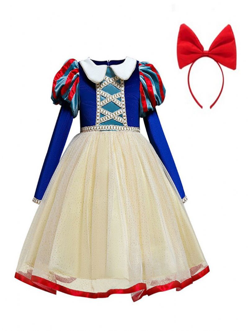 2pack Christmas Cute Princess Dress For Jentebaby Stage Cosplay