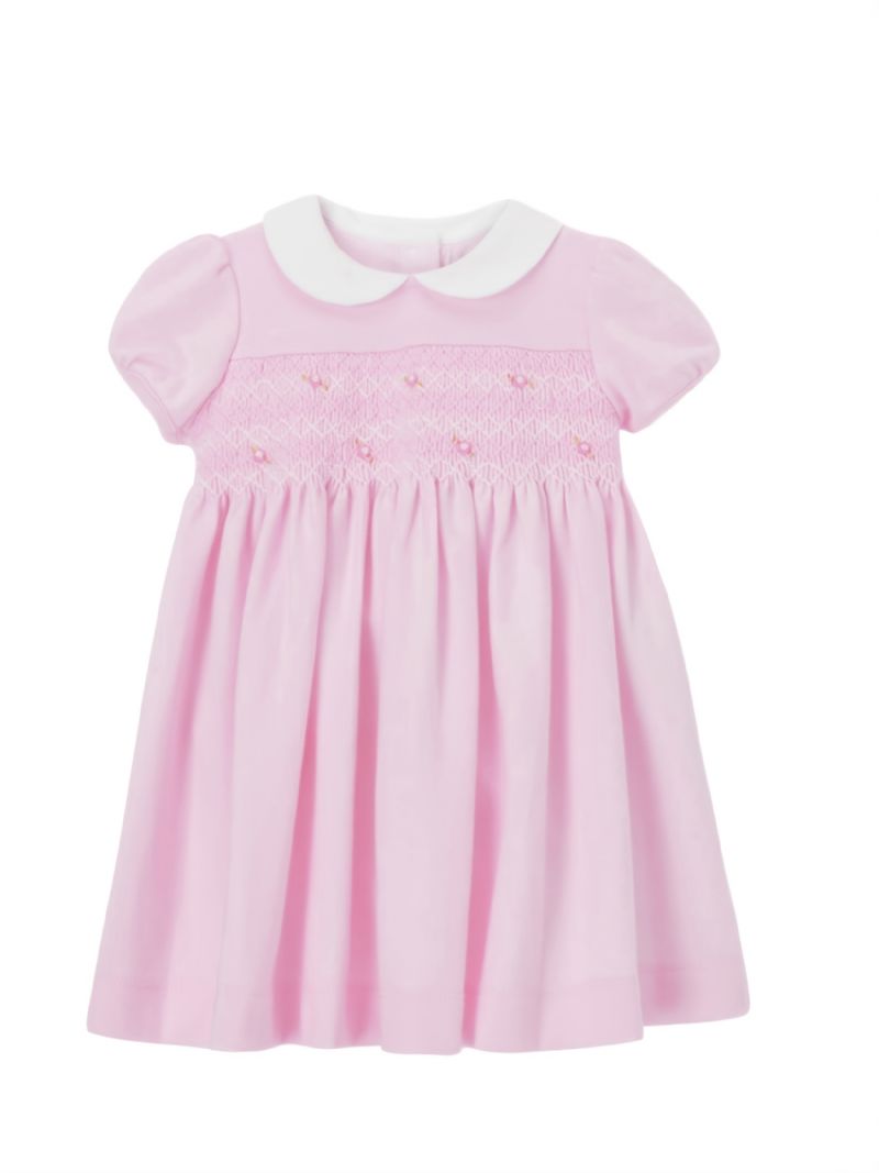 Dukkekrage Rosa Flower Jent Dress