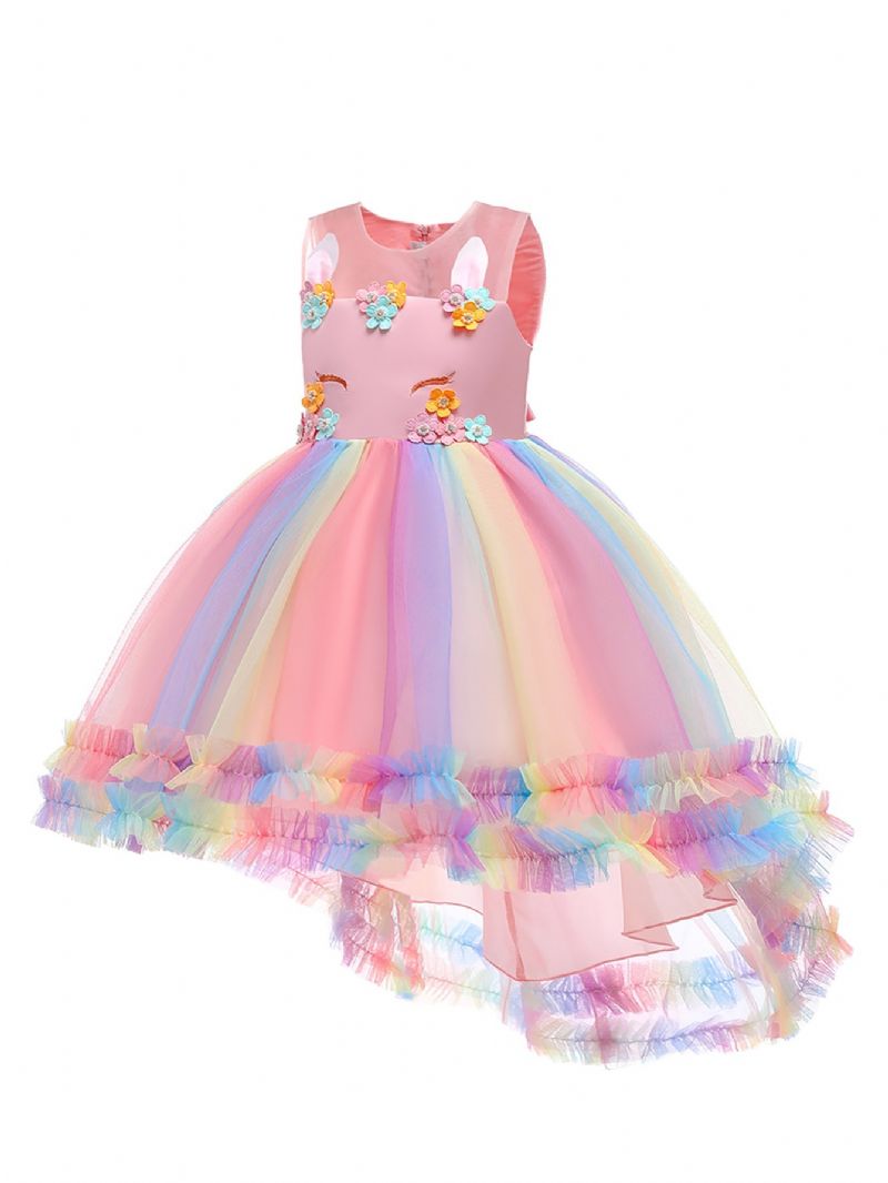 Unicorn Jenter Princess Dress