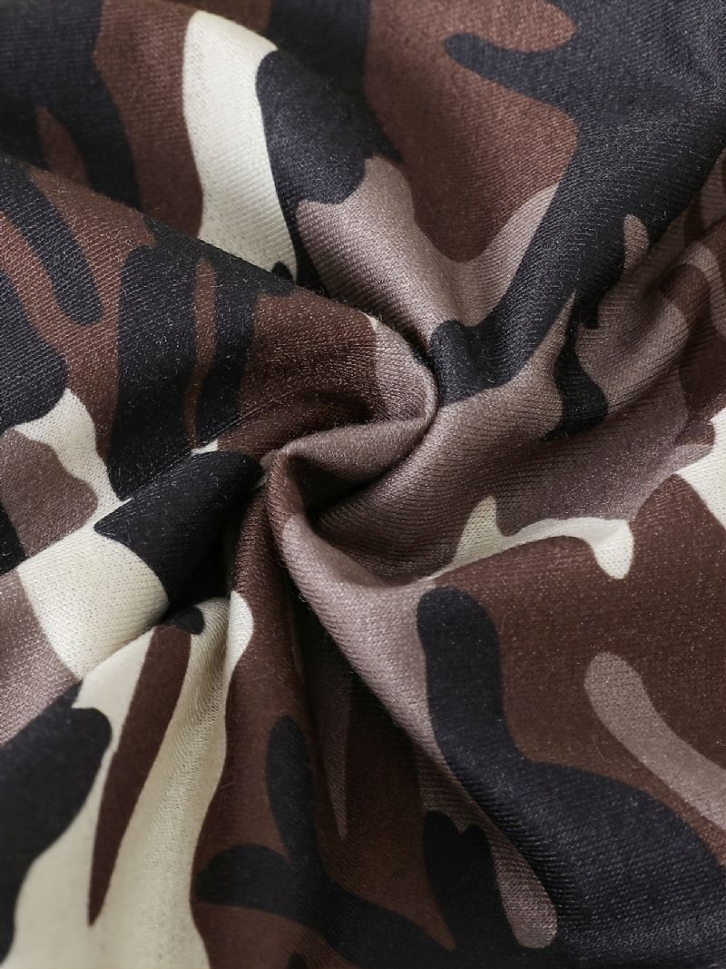 Baby Gutter Camo Pullover Sweatshirt & Matchende Joggebuksesett