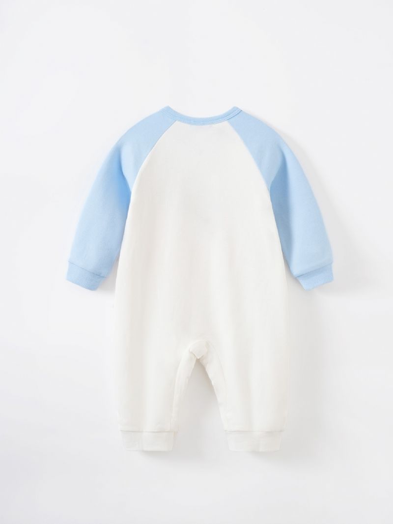 Baby Gutter Jenter Jumpsuits Med Piggy Design & Hat Sett