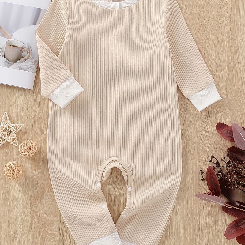 Baby Jenter Langermet Jumpsuit Romper