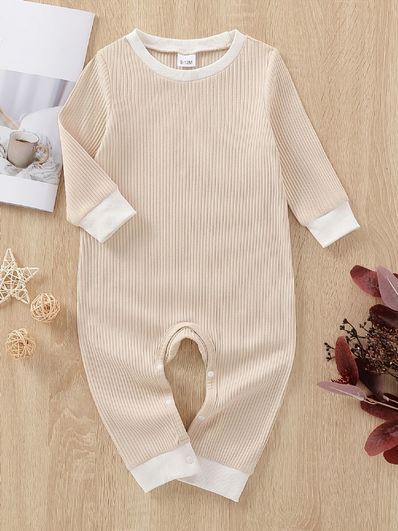 Baby Jenter Langermet Jumpsuit Romper