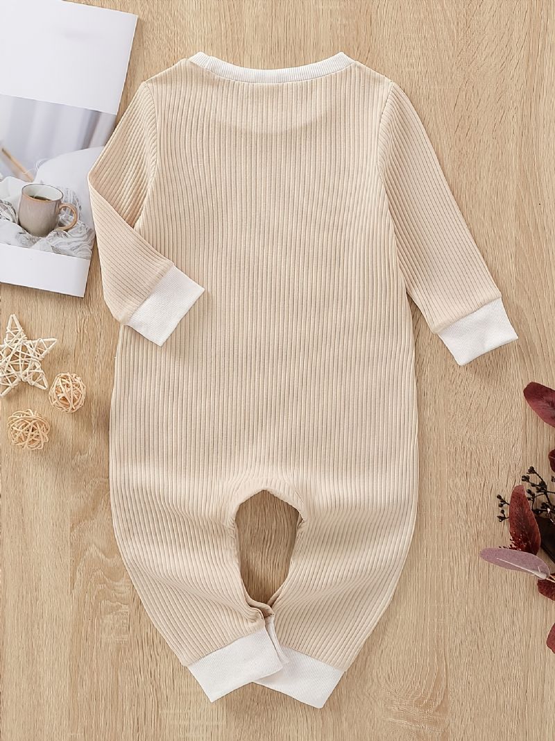 Baby Jenter Langermet Jumpsuit Romper