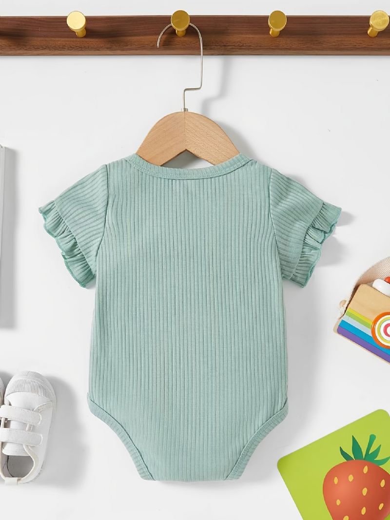 Unisex Baby Volangermer Onesie Jumpsuit Romper Babyklær