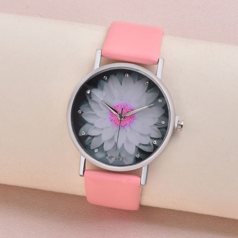 1 Stk Jenter Sunflower Student Quartz Watch