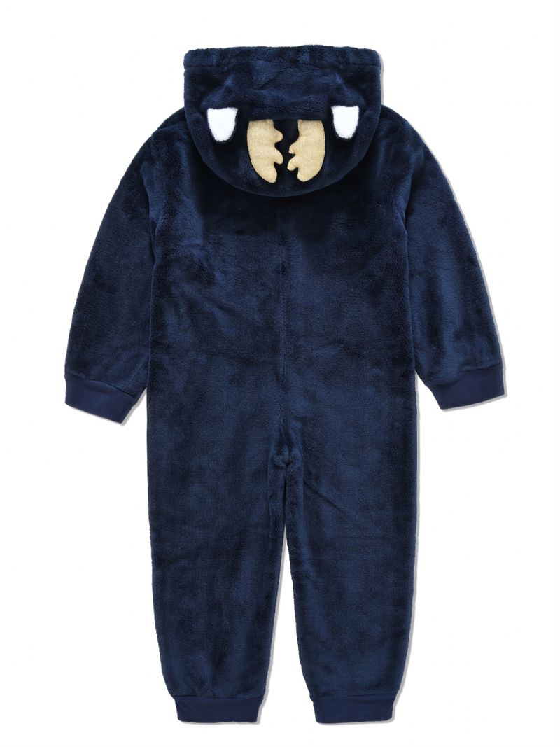 Høst Vinter Nye Barn Christmas Party Hette One Piece Pyjamas