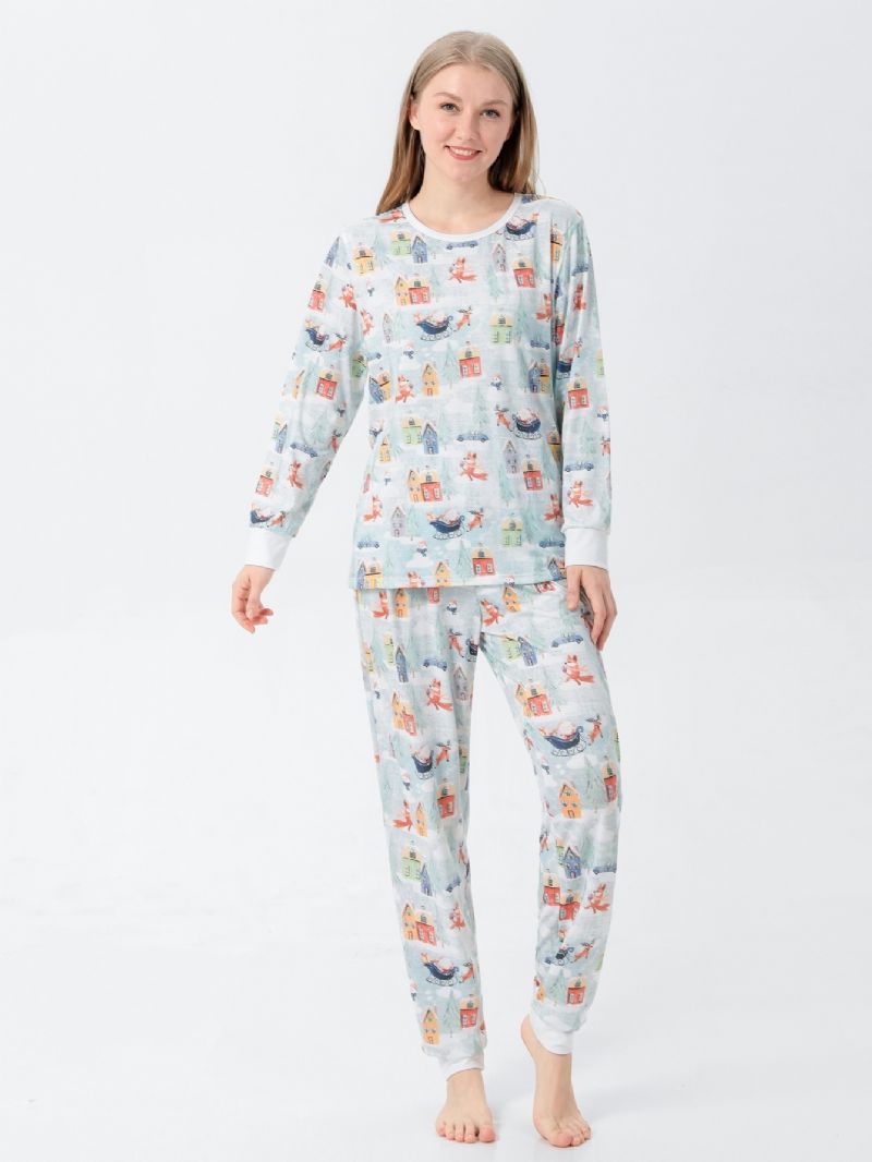 Nattøy For Kvinner Chirstama Family Pyjamassett Baby Gutt Jente Dame Juledress For Menn