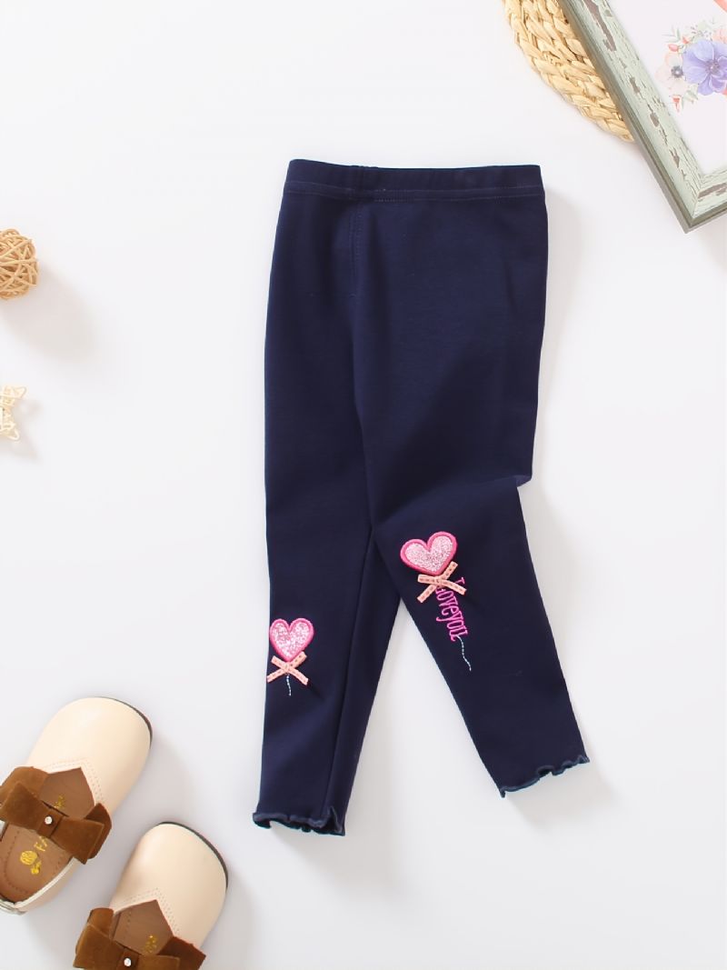 Jenter Casual Cotton Leggings Vinter Ny