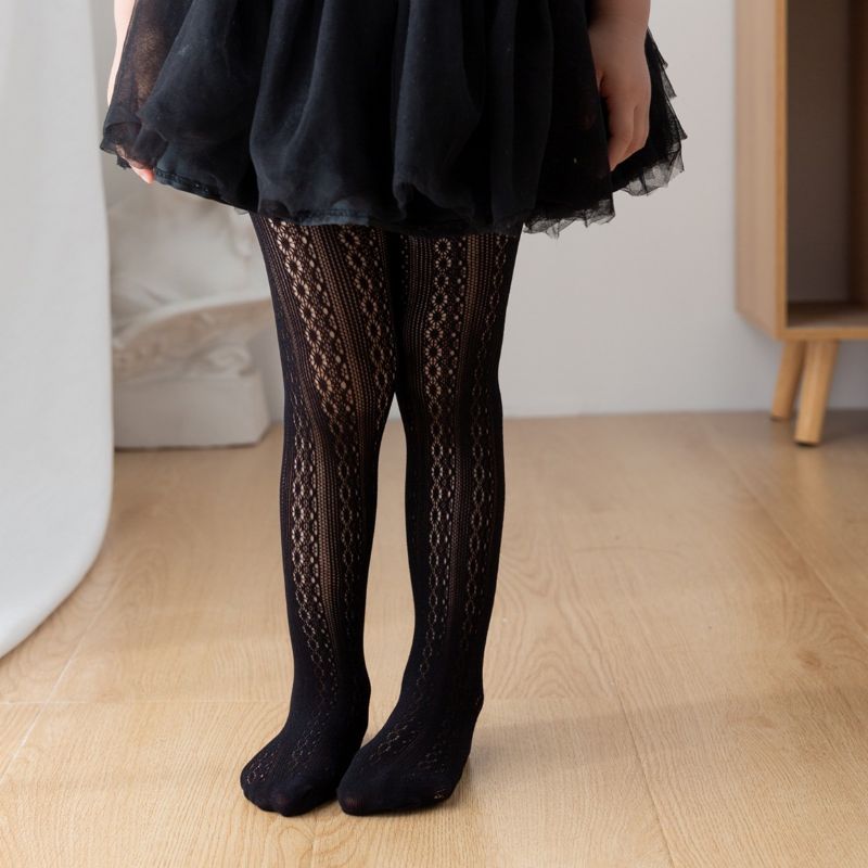 1 Stk Jentebaby Black Lace Legging