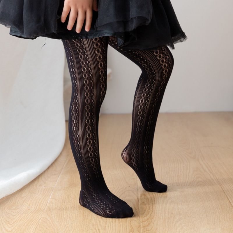 1 Stk Jentebaby Black Lace Legging