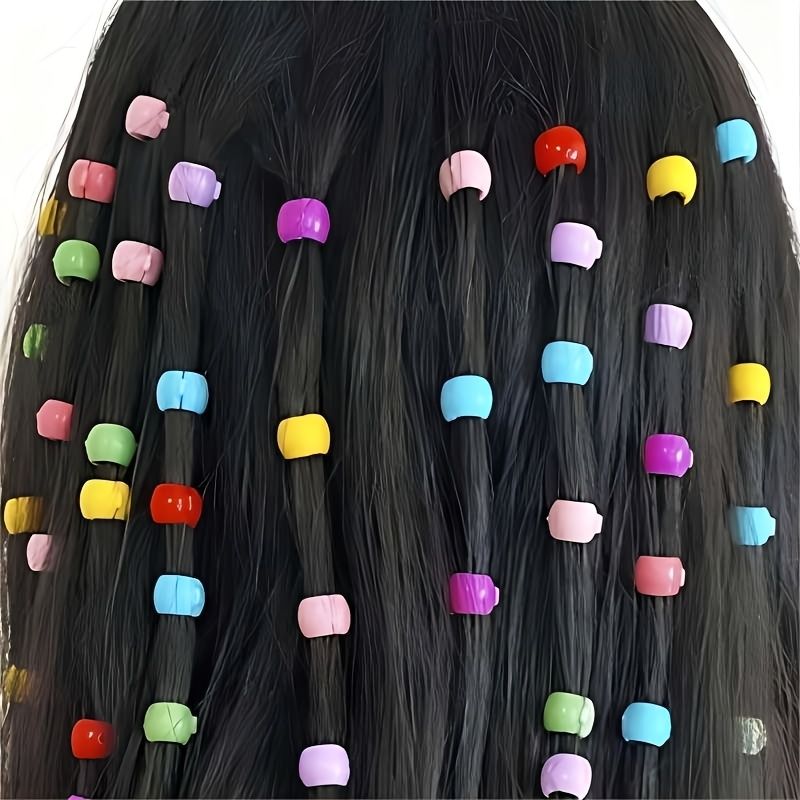 100 Stk Jenter Mini Fargerike Hair Claw Clips Hårklemmer Perler Clip Plast Hårtilbehør