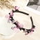 Butterfly Braided Hair Clip Hodebånd Rosa